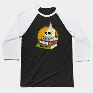 Read Till Death Baseball T-Shirt